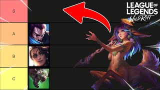 WILD RIFT Tier List Patch 51a  VIEGO RELEASE amp ASSASSINS NERFED [upl. by Neelear]