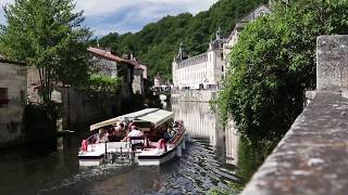 Visiting France Brantome on Market Day [upl. by Irakuy]