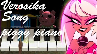 Verosika Song on PIGGY PIANO APP  Helluva Boss quotVacay to Bonetownquot [upl. by Dosia]