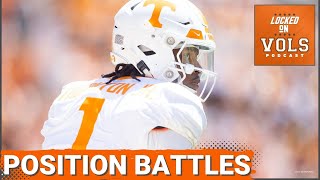 Tennessee Football Fall Camp Position Battles Can Make or Break 2024 for Josh Heupel Vols [upl. by Nosneb]