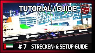 Strecken amp SetupGuide  7  Abu Dhabi  121686  F1 24 Gameplay DE [upl. by Eelrehpotsirhc]