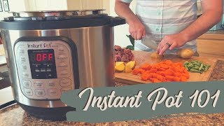 HOW TO USE AN INSTANT POT  FOR BEGINNERS  BEEF STEW [upl. by Asfah700]