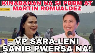 OMG VP SARA AT LENI ROBREDO NAGKITA NAGSANIB PWERSA PARA WAKASAN PBBM AT MARTIN ROMUALDEZ TANDEM [upl. by Akinirt228]