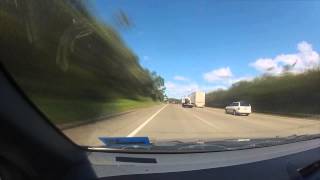 Logan to the Gold Coast  M1 Motorway Time Lapse HD [upl. by Winterbottom]