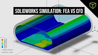 SOLIDWORKS Simulation Thermal Analysis FEA vs CFD  Webinar [upl. by Aimak]