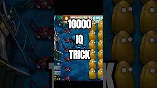 10000 IQ trick PvZ Fusion pvz pvzfusion plantsvszombies [upl. by Eilyak]