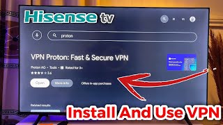 How to Use VPN on Hisense Smart TV [upl. by Aimar]