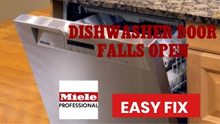 ✨ MIELE DISHWASHER DOOR FALLS OPEN FIXED✨ [upl. by Saddler922]