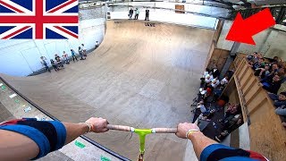 UKS BIGGEST HALFPIPE on SCOOTER😨🔥‼️ [upl. by Eibor]