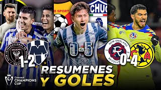 🚨TODOS los RESÚMENES y GOLES CONCACHAMPIONS IDA 4TOS de FINAL 2024 🏆 [upl. by Hurlee]