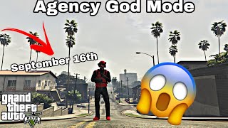 Completely Solo Agency God Mode Glitch Right Now GTA5 Online Working [upl. by Bunow]