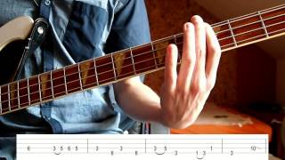 Arctic Monkeys  Do i Wanna know Bass Tutorial with TABS [upl. by Nessim389]