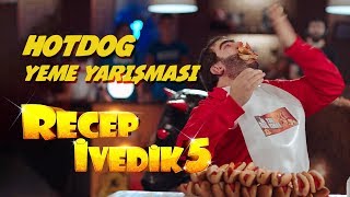 Hotdog Yeme Yarışması  Recep İvedik 5 [upl. by Bonni766]