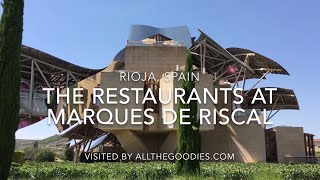 The Restaurants at Marques de Riscal Spain [upl. by Sublett31]