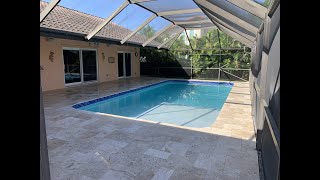 Travertine Boca Raton  Sealing Travertine Marble Decks [upl. by Irvine]