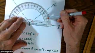 How to Use a Protractor [upl. by Yzmar]