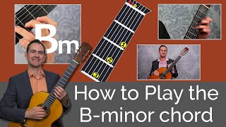 How to Play the Bminor Chord on Guitar [upl. by Jae]