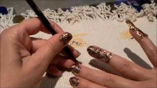 Como aplicar de modo fácil Unhas Adesivas  Nail Stickers [upl. by Garek564]