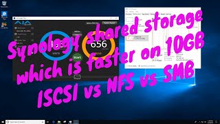 Synology shared storageNFS vs ISCSI vs SMB which is faster on 10GB [upl. by Ansela]