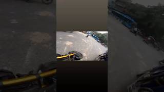 Accident Hogya bhai MT15 crash ✨😩 [upl. by Anirtac]