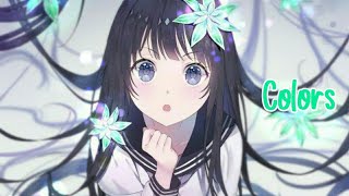 Nightcore  Colors halsey Lyrics [upl. by Yeta]