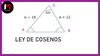 Despeje de ángulos en la Ley de Cosenos [upl. by Nonnaihr]