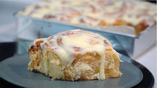 EASIEST Cinnamon Rolls Recipe [upl. by Cates522]