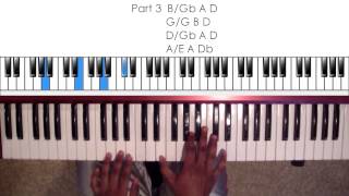 How to play Oceans by Hillsong UNITED Piano Tutorial [upl. by Zoie]