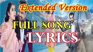 Tula Pahate Re Full Song Lyrics  Extended Version  Aarya Ambekar  Zee Marathi [upl. by Klecka107]