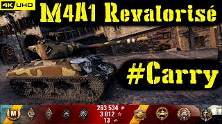 World of Tanks M4A1 Revalorisé Replay  10 Kills 55K DMGPatch 161 [upl. by Ayak]