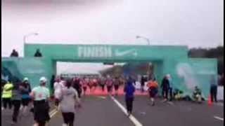 2013 NIKE WOMENS MARATHON EPIC FINISH LINE PERFORMANCE INSPIRING STRONG FINISH [upl. by Ginder]