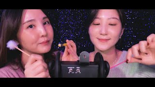 👂자매 귀청소 ASMR 5년차 귀청소 선배로서 지도편달 했습니다😉 [upl. by Riker]