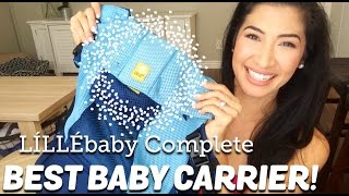 LILLEbaby Complete Airflow Review BEST BABY CARRIER [upl. by Nehemiah]