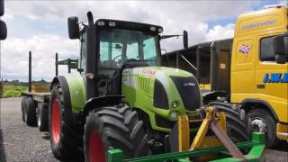 Volvo decals amp Claas tractor [upl. by Dermott]