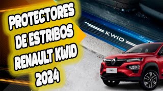 Protector de Entrada Renault Kwid con Vinil tipo Fibra de Carbono [upl. by Hada]