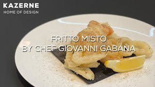 Fritto Misto  Recipe by chef Giovanni Gabana [upl. by Atinob]