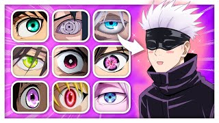 ANIME EYE QUIZ 👁️🕹️ Guess the anime eyes VERY EASY  HARD💙 [upl. by Ahmad101]