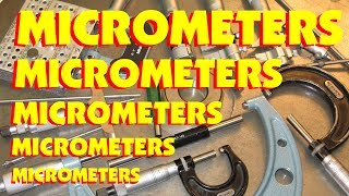 MICROMETER TYPES INSIDE OUTSIDE DEPTH amp STICK amp HOW TO READ THEM metrology 101 MARC LECUYER [upl. by Gypsy]