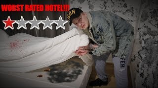 Staying At The WORST RATED Hotel In England POLICE CALLED [upl. by Seaver846]