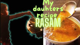 My kutty papa cooking Rasam☺️☺️rasam [upl. by Cyna]