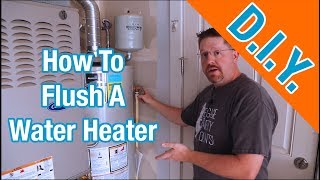 How To Flush A Hot Water Heater To Remove Sediment [upl. by Nnewg]