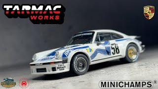 164 Minichamps x Tarmac Works Porsche 934 Porsche Kremer Racing 24h Le Mans 1977 [upl. by Cilla470]