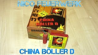 Nico Feuerwerk  China Böller D  Jedes Jahr im Test  Silvester 20162017 1080P FullHD [upl. by Nilam]