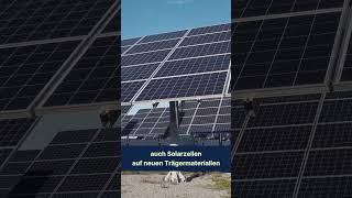 Neue Trägermaterialien für Solarzellen solaridee [upl. by Siradal]