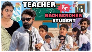 Teacher vs BackBencher 😎🤣 Student teratrigun teacherstudentcomedy backbenchstudent [upl. by Anirbys]