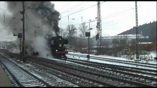 Nikolausfahrt mit der BR 52 81340 von Siegen nach Altenhundem [upl. by Lauer269]