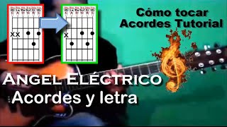 ♪♫ Letra Acordes BIEN DETALLADOS Angel eléctrico Soda Stereo Cómo tocar Cover [upl. by Johnsten]