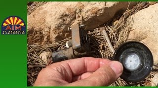 Replace damaged diaphragm Causing Leaking Sprinkler Head and Valve [upl. by Ayiram]