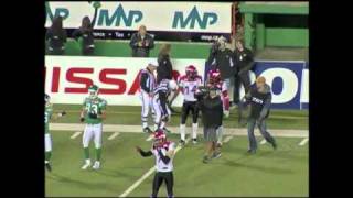 Andy Fantuz Saskatchewan Roughriders CFL Highlights [upl. by Noteek]