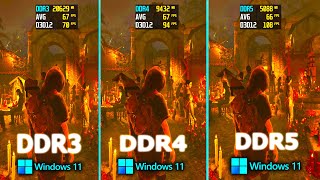 DDR5 vs DDR4 vs DDR3 Ram [upl. by Lunt353]